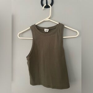 Tilly's Olive Tank Top